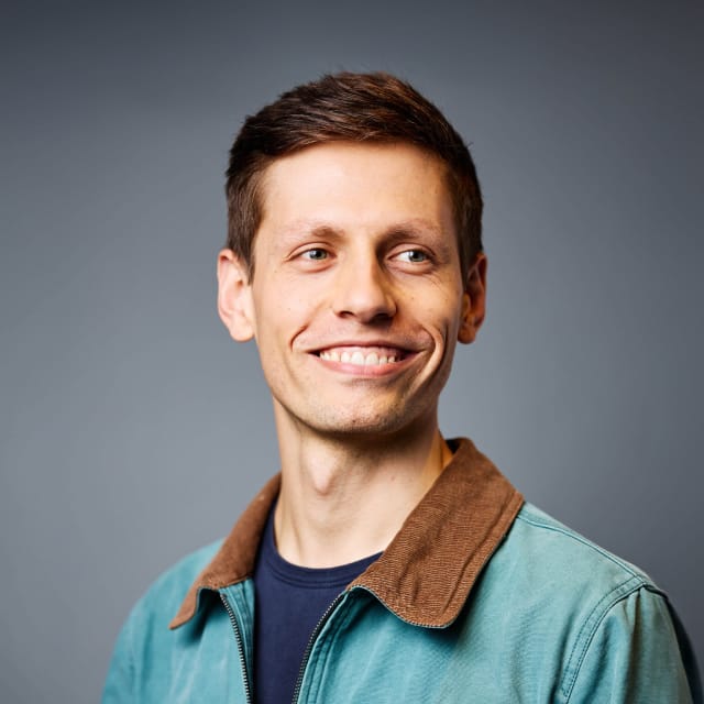 A headshot photo of Josiah Meyer, CEO of HealthLeap