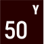 50 Years logo